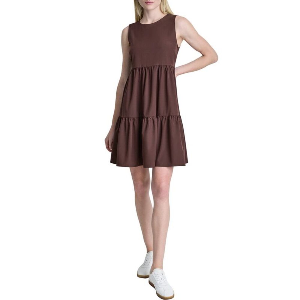 Dkny Womens Tank Dress, Brown